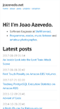 Mobile Screenshot of jcazevedo.net